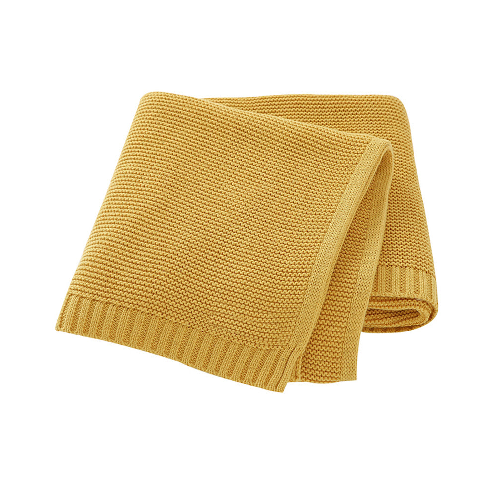 Yellow cellular hot sale blanket